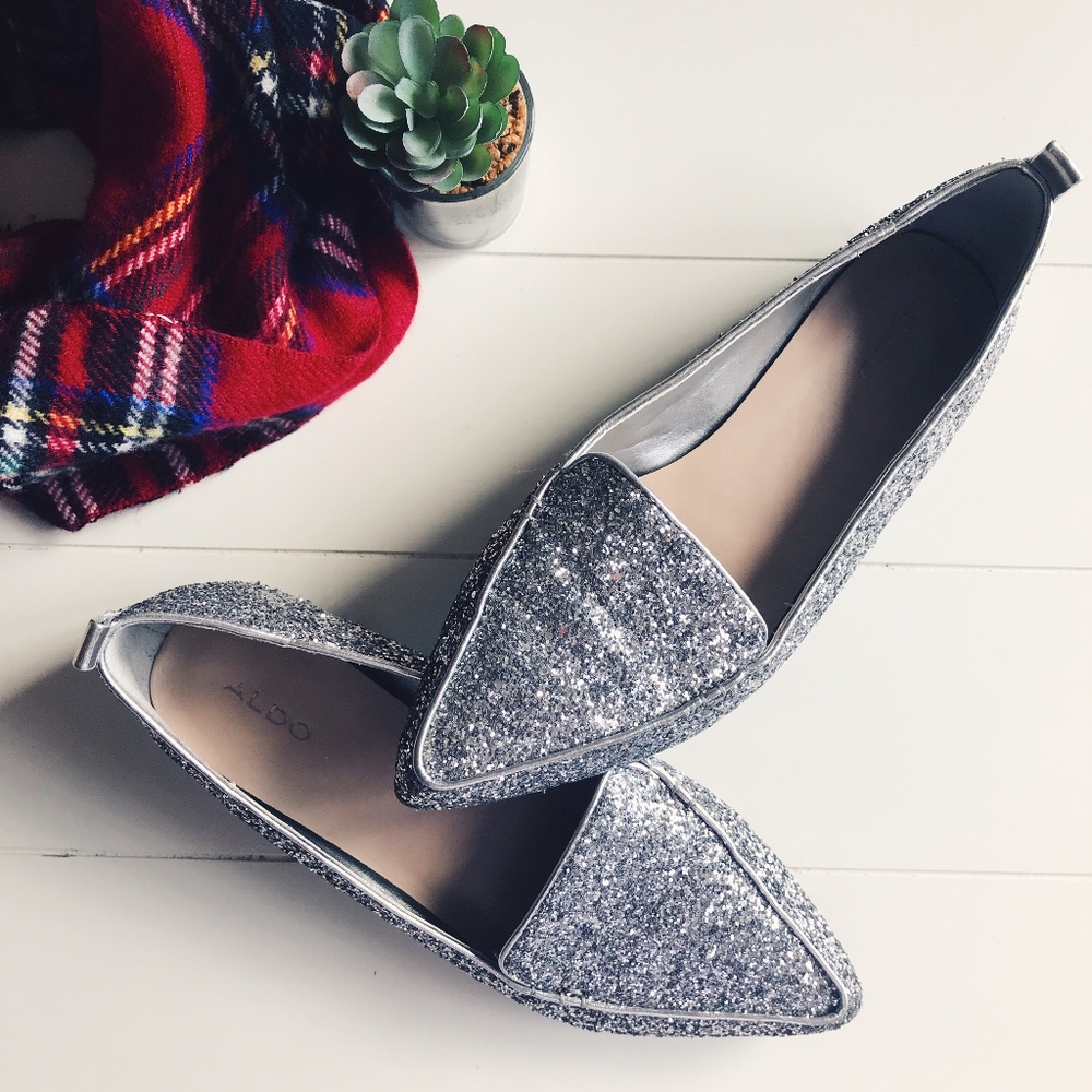 Aldo - Galinsky Silver Metallic Flats